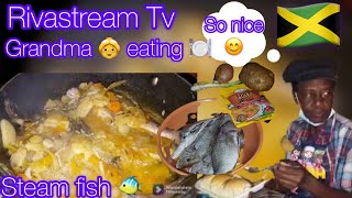 How to cook the ultimate Jamaican Steam Fish 🇯🇲 RIVASTREAM [upl. by Coussoule701]