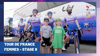 A HECTIC FINALE  2022 TOUR DE FRANCE FEMMES STAGE 8 [upl. by Euqinahs]