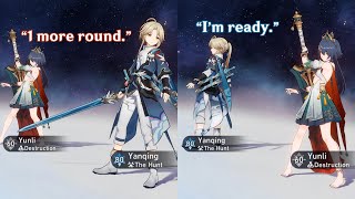 Yunli amp Yanqing response when You add them TOGETHER [upl. by Packton]