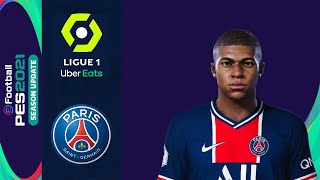 Kylian Mbappé PES 2021 [upl. by Arney325]