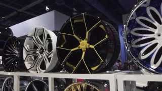 SEMA SHOW 2014  Lexani amp LF Wheels Highlights [upl. by Olaznog]