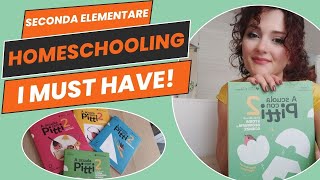 Seconda elementare  homeschooling i must have [upl. by Winchell]