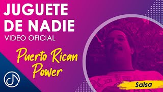 JUGUETE De Nadie 📯  Puerto Rican Power Video Oficial [upl. by Eelrak]