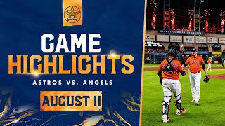 Angels vs Astros Game Highlights 81123  MLB Highlights [upl. by Relyuc316]