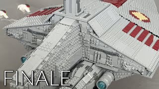 Huge LEGO Star Wars UCS Scale Acclamator Moc [upl. by Nareht]