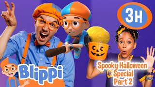 Halloween Horror Mansion  Blippi and Meekah Best Friend Adventures  Educational Videos for Kids [upl. by Andromache169]