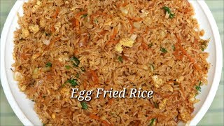 Egg Fried Rice  ಎಗ್‌ ಫ್ರೈಡ್ ರೈಸ್  Quick and Spicy Egg Rice Recipe in Kannada  Rekha Aduge [upl. by Strang]