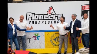 Pioneers Vorarlberg Erstes Eistraining [upl. by Eolc]