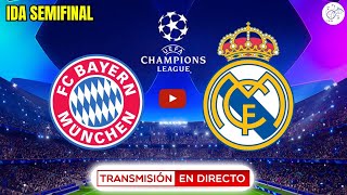 🔴EN VIVO BAYERN MUNICH 2 vs REAL MADRID 2  IDA SEMIFINALES CHAMPIONS LEAGUE 2024  FÚTBOL EN VIVO [upl. by Annekam]