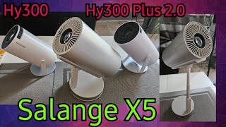 Test taniego projektora Led Salange P90 i porównanie z Egobas Hy300 Plus [upl. by Nadruoj157]