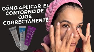 Cómo aplicar el contorno de ojos correctamente pielmadura [upl. by Jereme391]