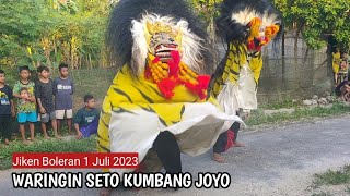 Super Keren Barongan Blora Bujang Ganong Jaranan Cantik Waringin Seto Kumbang Joyo live Jiken [upl. by Feucht]