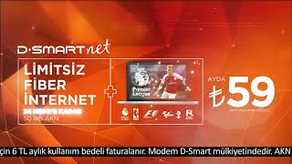 DSmartNet Limitsiz Fiber İnternet  GO SPOR Bir Arada Ayda 59 TL [upl. by Aciamaj]