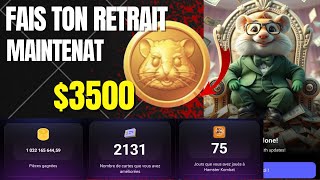 Comment retirer les Token Hamster Kombat sur les exchange externe le 26 septembre 2024 [upl. by Trefler]