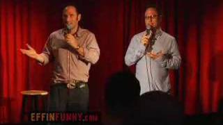 The Sklar Brothers Effinfunny Stand Up  Vons vs Jons [upl. by Kera]