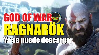 💪GOD OF WAR RAGNAROK  YA SE PUEDE DESCARGAR  NO SE PIERDAN ESTA OPORTUNIDAD✅ [upl. by Selle430]