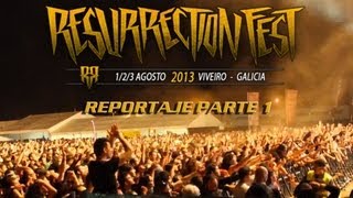 Reportaje Resurrection Fest 2013 Parte 1  Metalovision [upl. by Lissie]