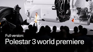 Polestar 3 world premiere  Electric SUV I Full presentation 45 min  Polestar [upl. by Rice]