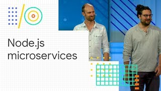 Deploying serverless Nodejs microservices Google IO 18 [upl. by Anaitat311]