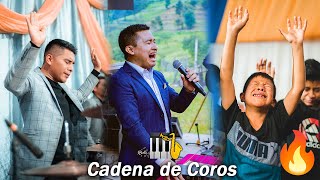 Cadena de Coros Maynor Morales Agrupación Emanuel🎹🎷🎺🎸🔥 🎶 [upl. by Anawqahs]