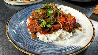 Rindfleisch Szechuan Art mit Reis  Livestream [upl. by Liuqnoj880]