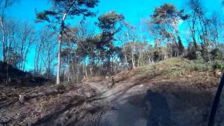 MTB Route Loonse en Drunense duinen black [upl. by Nwahsiek]