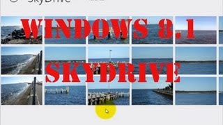 Skydrive Integration  How to use skydrive   Windows 81 Tutorial [upl. by Ennylcaj]