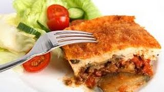 Moussaka Greek and Vegan [upl. by Nanis965]