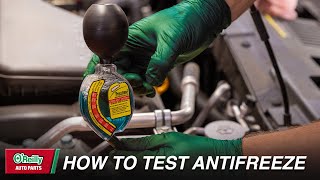 How To Test Antifreeze [upl. by Neille]