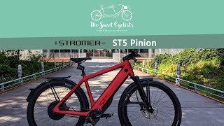 Stromer ST5 Pinion Electric Bike Pedelec Review  feat ABS  110 Mile Range  Gates Carbon Belt [upl. by Ym]