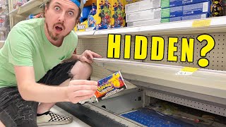 20 YEAR OLD HIDDEN POKEMON CARDS UNDER A TARGET SHELF Opening 84 [upl. by Haberman]