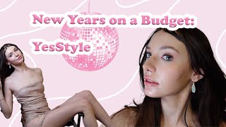 New Years on a Budget ft YesStyle [upl. by Gildus]