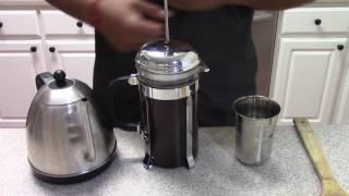 JavaPresse French Coffee Press  Demonstration and Recipe [upl. by Isyad]