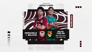 VENEZUELA vs BOLIVIA  EN VIVO  PREOLIMPICO [upl. by Abihsot214]