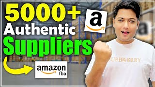 How to Find Authentic Suppliers for Amazon Wholesale in 2023  Amazon Distributors [upl. by Lodmilla]