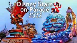 4K Disney Stars On Parade 2022  Disneyland Paris [upl. by Anek731]