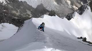 Peuterey Integral on Mont Blanc Europes longest apline route [upl. by Hulbert619]