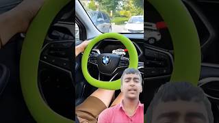 BMW car steering cover colourful cover shorts gadgets trending [upl. by Annalee]