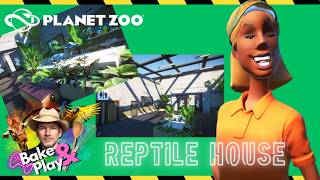 Let´s build a Reptile House   8 Front and Back  Planet Zoo Sandbox [upl. by Wivina406]