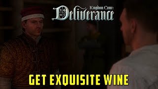 Get exquisite wine from merchant in Rattay At your service Kingdom Come Deliverance [upl. by Llenil]