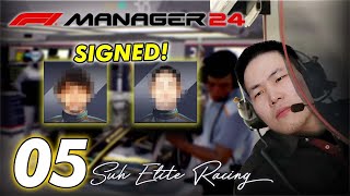 TWO NEW DRIVERS SIGNED F1 Manager 2024  Part 5  Chinese GP [upl. by Ahsenor]