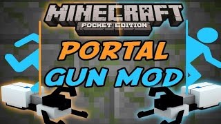 MinecraftPortal silahı modu nasıl indirilir [upl. by Ahsad]