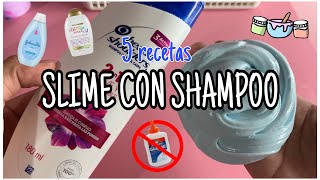 Cómo Hacer SLIME con SHAMPOO 🧴✨ ¡Probamos 5 Recetas [upl. by Debi]