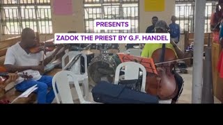 🎙️SONG TITLE ZADOK THE PRIEST BY GF Handel By angelic Voices choir [upl. by Ynatsed]