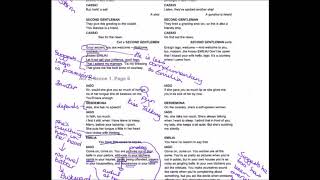 Othello Annotation Act 2 Scene 1 Part 1 of 3 [upl. by Giardap]