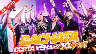 BACHATA CORTA VENAS VOL 10 💔🥃 ROMO PERO FEO 🎤 MEZCLANDO EN VIVO DJ ADONI  BACHATA MIX [upl. by Kunin]