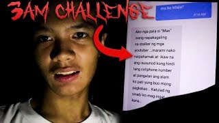 WAG MONG REPLAYAN  3AM CHALLENGE  SCARY [upl. by Hokanson]