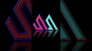 SS 3d text Logo Design in CorelDRAW  Tips amp Tricks Revealed viral shorts [upl. by Aizti]