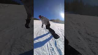 Cruising Vail on Opening Day snowboarding vail [upl. by Dillie]