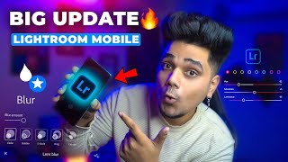 😱 BIG UPDATE in Lightroom Mobile  Lightroom 2023 New Features [upl. by Retsbew]